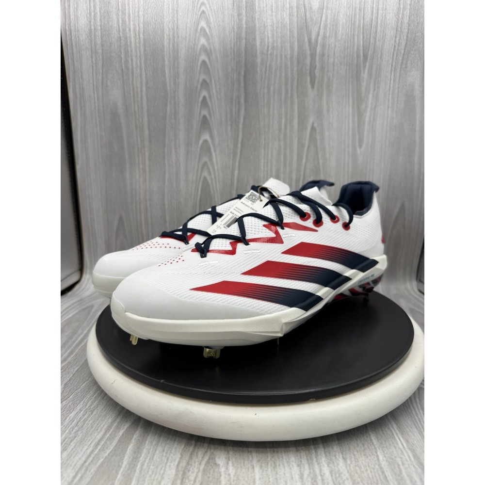 adidas Adizero Electric+ 2.0 USA Mens Size 13 Metal Baseball Cleats KK1071 NEW